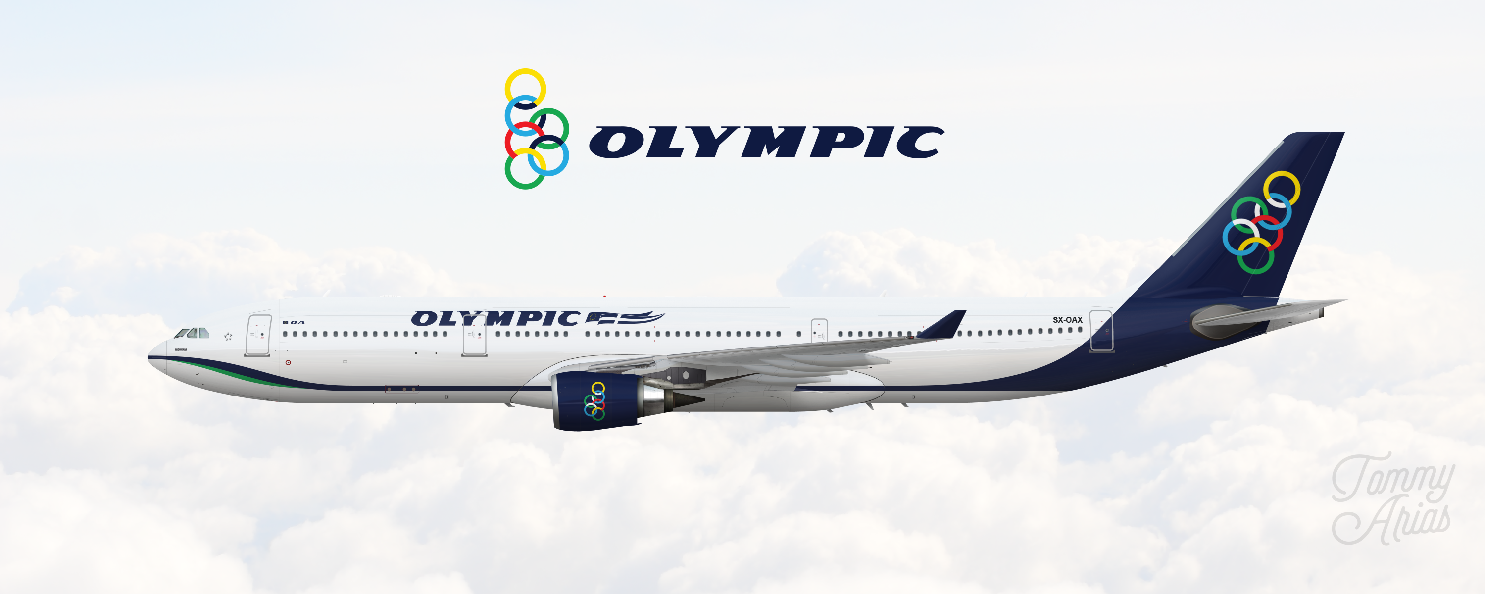 Αεροπλάνο της OLYMPIC AIR