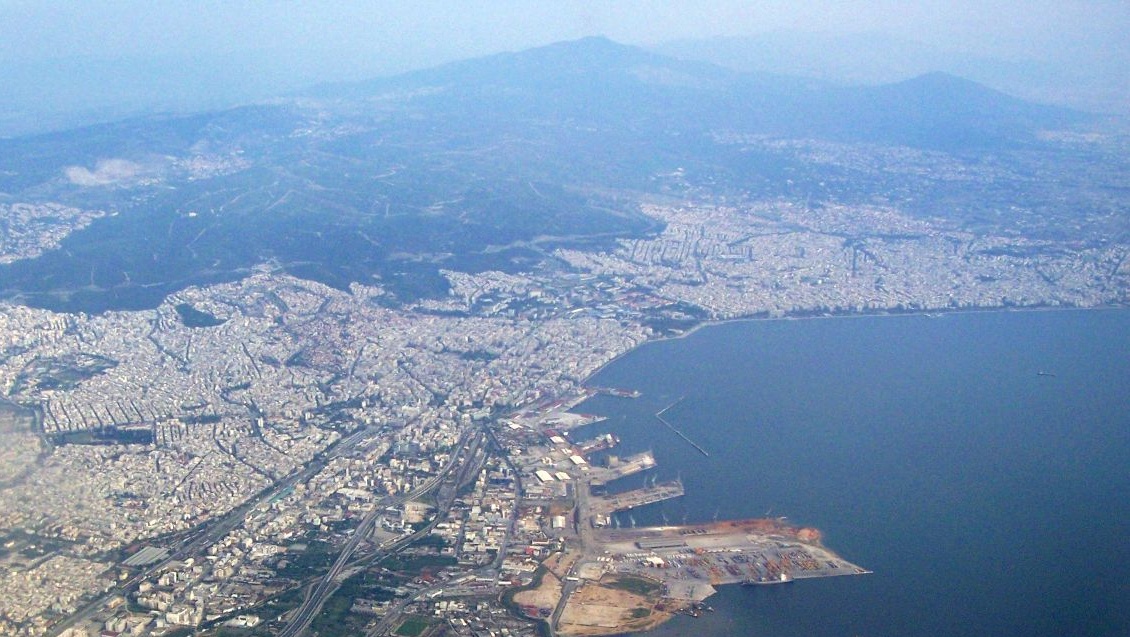Αεροφωτογραφία της Θεσσαλονίκης