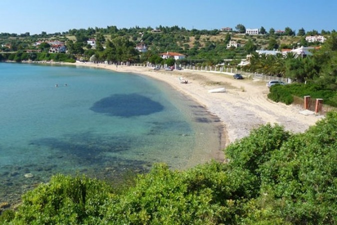 Παραλια Κάστρι στη Χαλκιδική. Πηγή sithonianblue.com