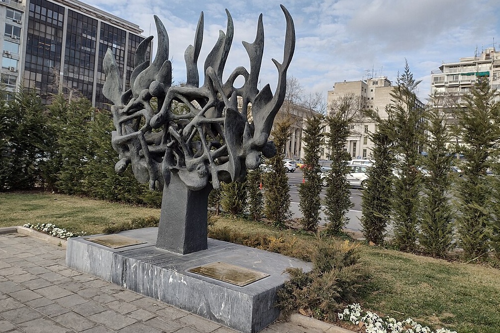 Το μνημείο του Ολοκαυτώματος στην Πλατεία Ελευθερίας, Θεσσαλονίκη