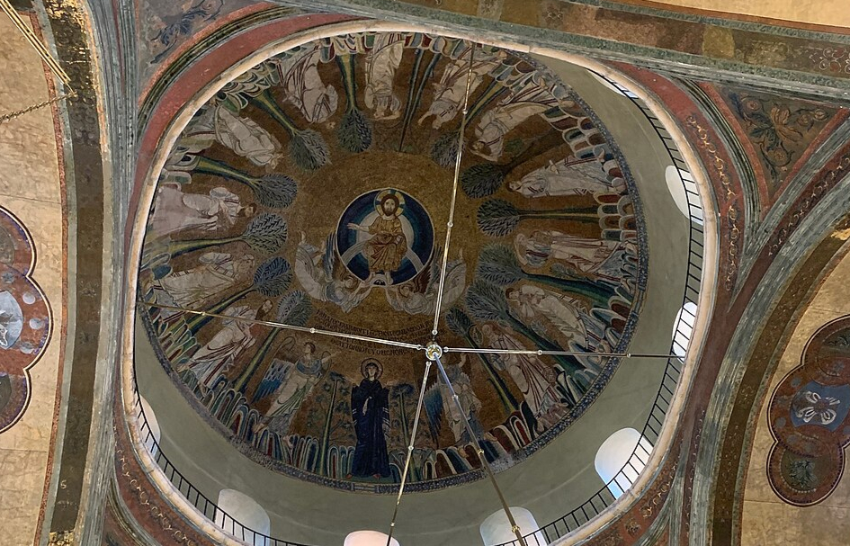 Το ψηφιδωτό του τρούλου της Αγίας Σοφίας στη Θεσσαλονίκη