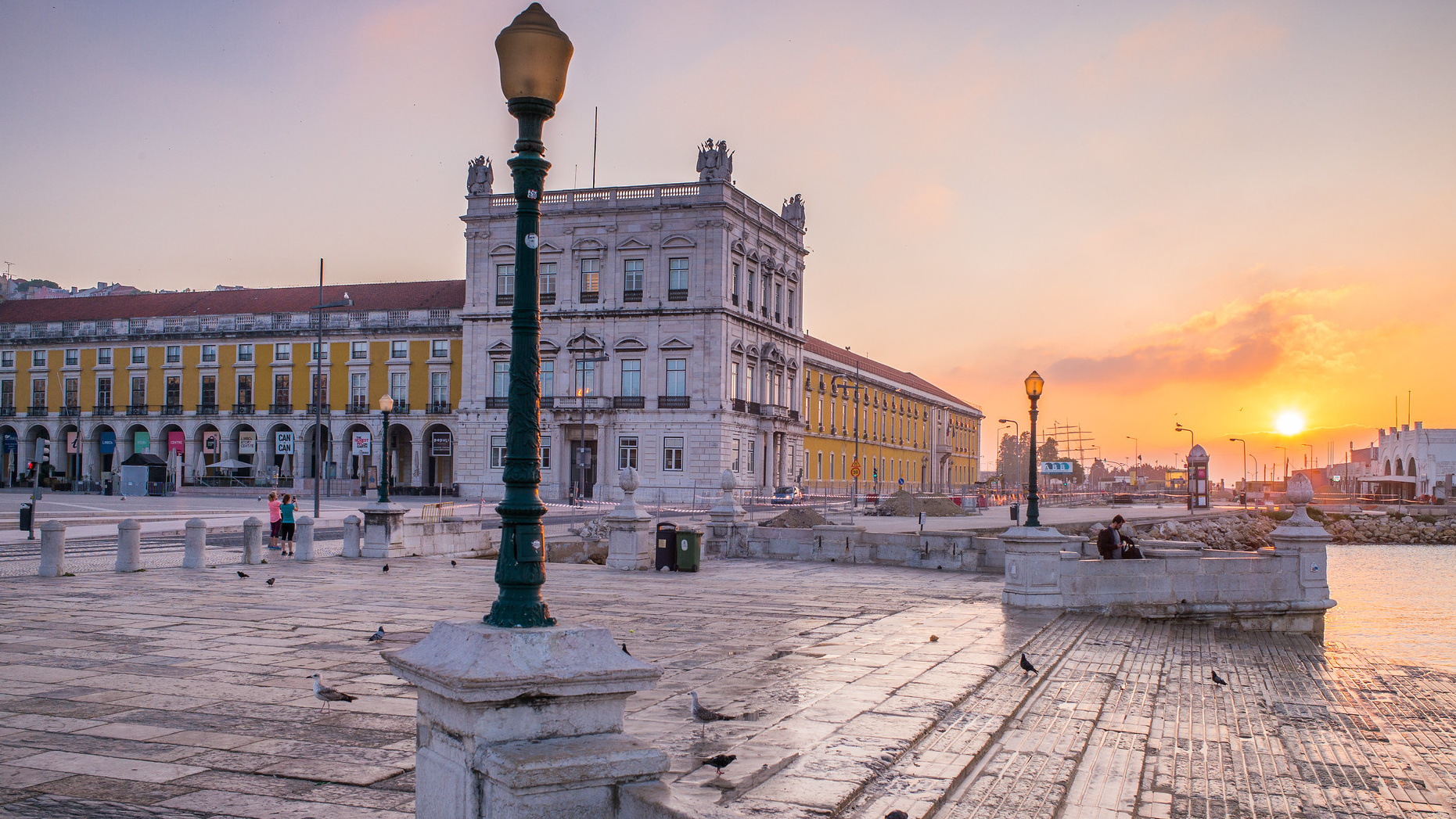 Η Πλατεία Εμπορίου στη Λισαβόνα της Πορτογαλιας