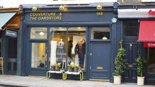 Το κατάστημα Couverture & The Garbstore στο Λονδίνο