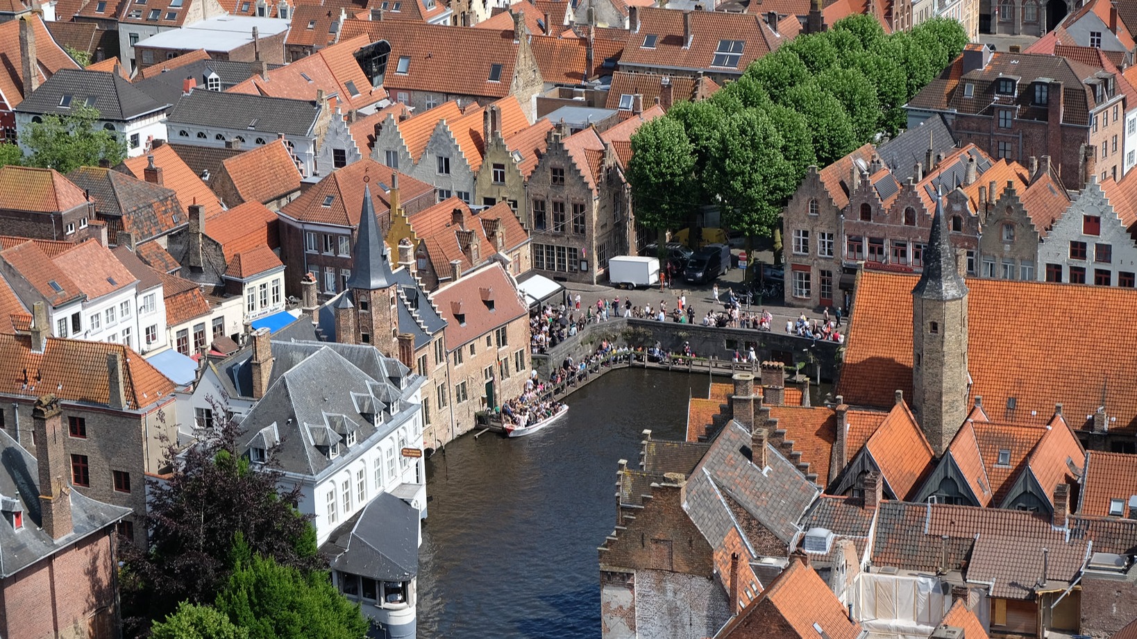 Ένα τμήμα του ιστορικού κέντρου της Μπριζ