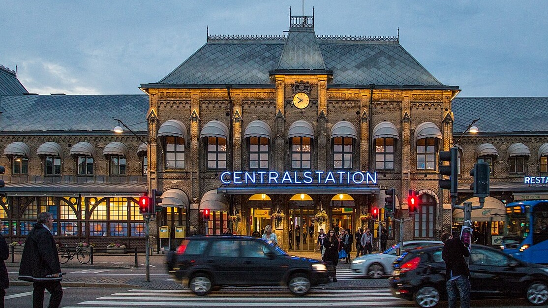 Ο κεντρικός σιδηροδρομικός σταθμός του Γκέτεμποργκ