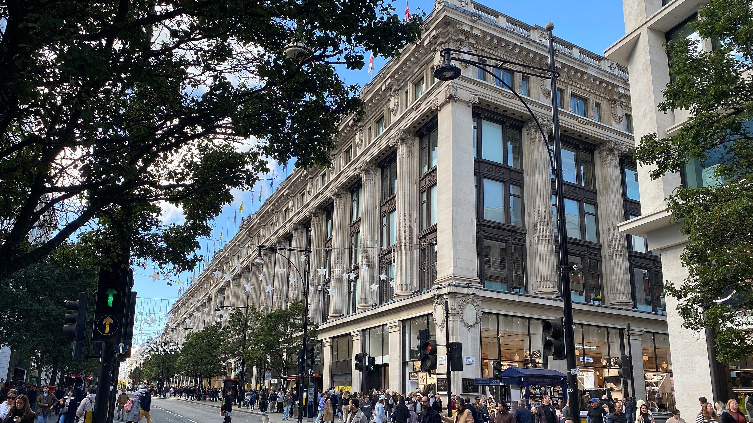 Το Πολυκατάστημα Selfridges & Co στην Oxford Street