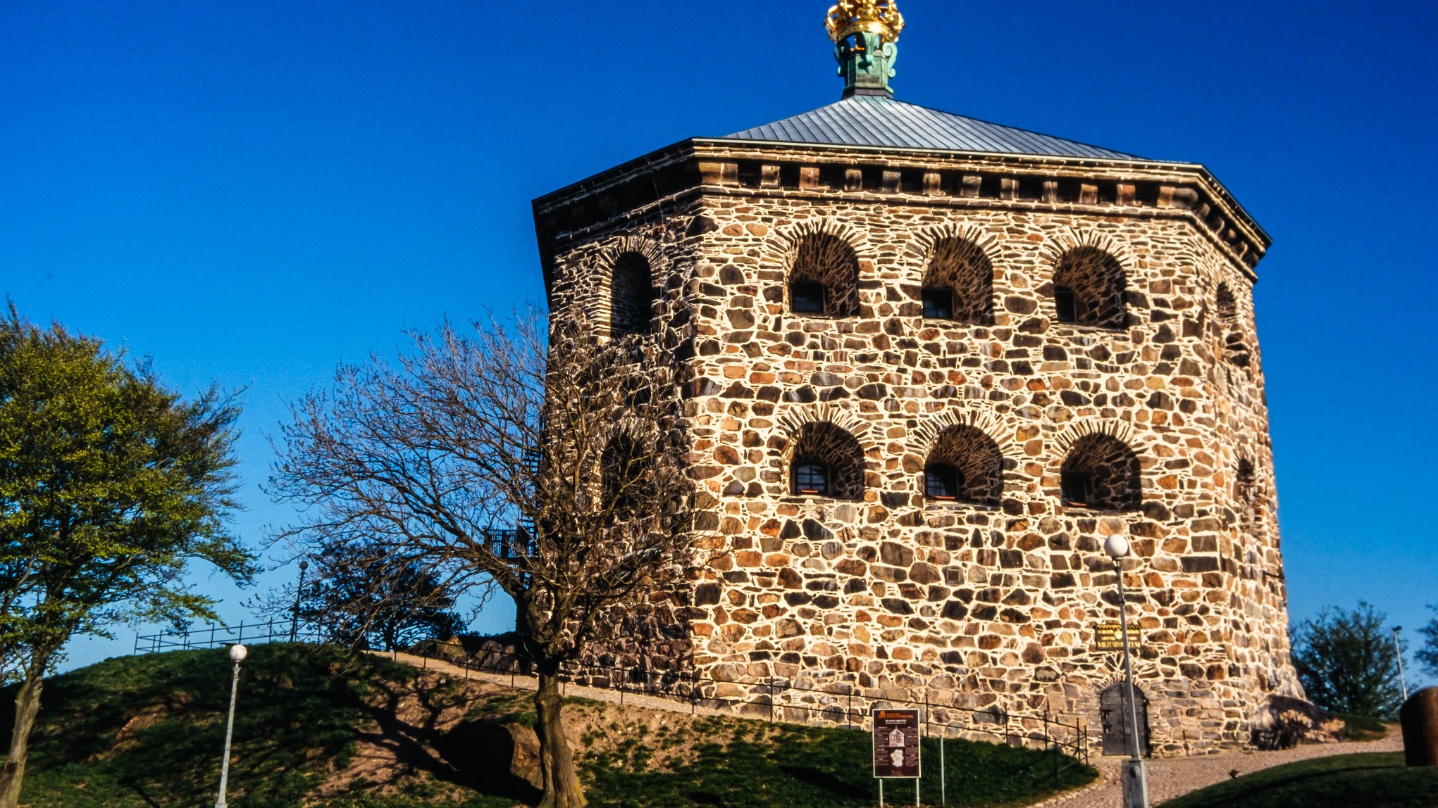 Το φρούριο Κορώνα του Σκάνσεν  (Skansen Kronan) στο λόφο της Χάγκα, Γκέτεμποργκ