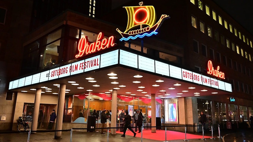 Ο κινηματογράφος του Δράκου (Draken cinema) κατά τη  διάρκεια του Φεστιβάλ κινηματογράφου του Γκέτεμποργκ