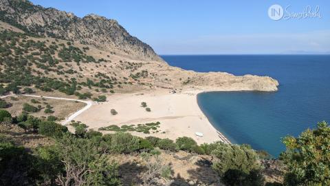 Παραλία Παχιά Άμμος, Σαμοθράκη