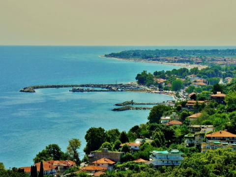 Παραλία Πλαταμώνα Κατερίνης