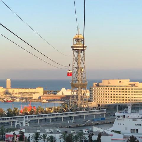 Τελεφερίκ του λιμανιού στη Βαρκελώνη