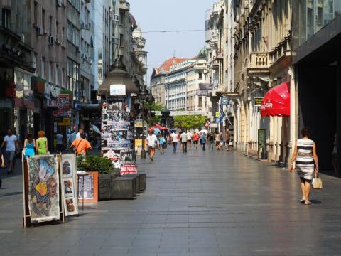 βελιγράδι αξιοθέατα Πεζόδρομος Knez Mihailova