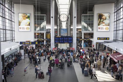 Το αεροδρόμιο Kastrup στην κοπεγχάγη