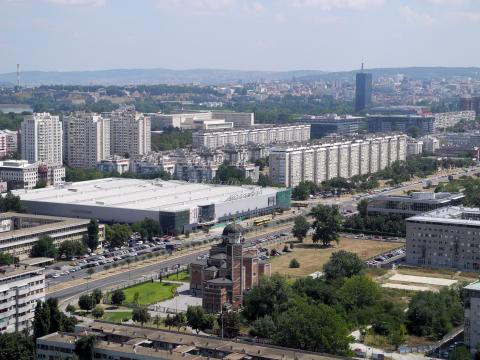 βελιγραδι ξενοδοχεια περιοχή Novi Beograd