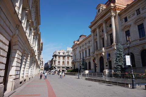 βουκουρεστι αξιοθεατα δρόμος στην Παλιά Πόλη