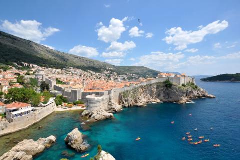 κροατια αξιοθεατα τα τείχη της πόλης του ντουμπρόβνικ