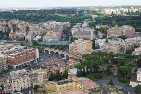 ξενοδοχεια και διαμονή στη ρωμη αεροφοτογραφία στο κεντρο