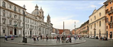 φωτογραφία στην piazza navona (πιατσα ναβονα) 