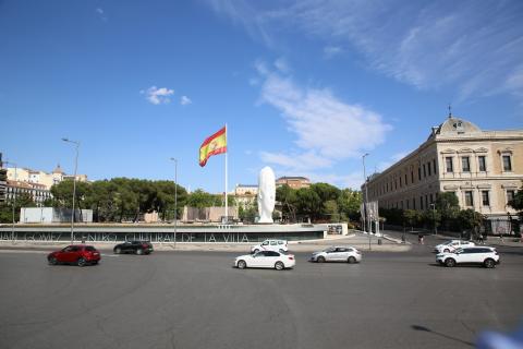 Η πλατεία του Κολόμβου (plaza de colon) μαδριτη αξιοθεατα