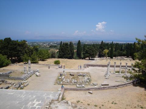 κωσ ο αρχαιολογικός χώρος του ασκληπιειο κωσ