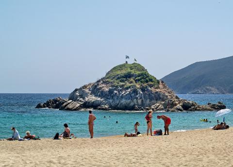 Παραλία Καλαμίτσι χαλκιδικη παραλιεσ