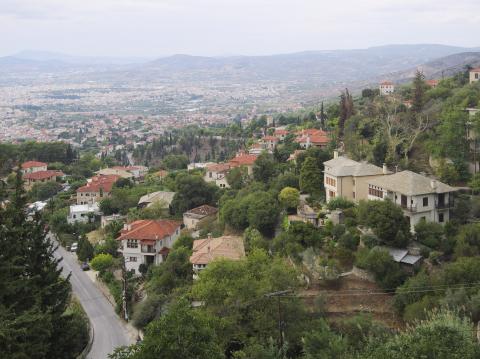 Η περιοχή Άνω Βόλος στους πρόποδες του Πηλίου βόλοσ αξιοθέατα