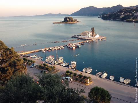 Η θέα από το Κανόνι στην Κέρκυρα