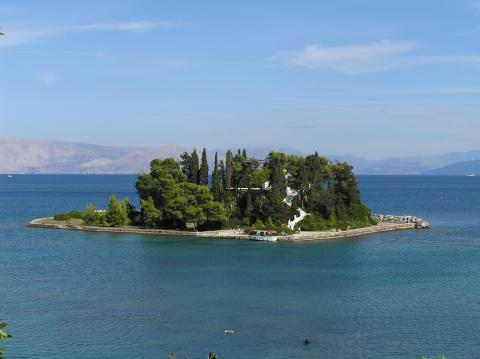 Το διάσημο Ποντικονήσι στην Κέρκυρα