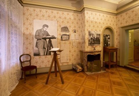 Ένα δωμάτιο στο σπίτι του Αϊνστάιν στη Βέρνη