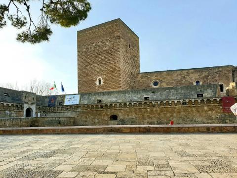 Η εξωτερική όψη του μεσαιωνικού κάστρου του Μπάρι