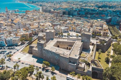 Πανοραμική φωτογραφία του Μεσαιωνικού Κάστρου του Μπάρι
