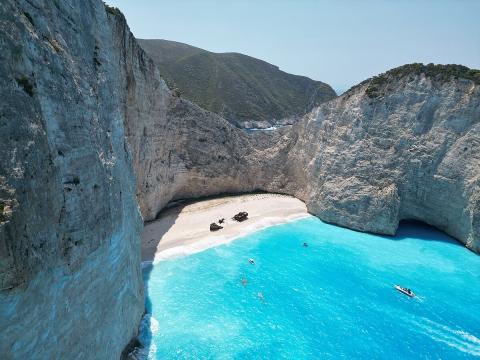 Navagio Beach Zante Zakynthos