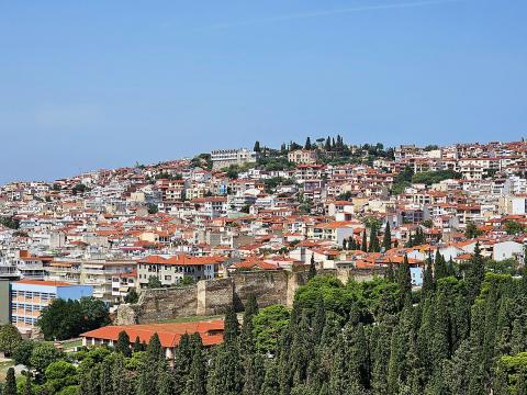 Άνω Πόλη Θεσσαλονίκη φωτογραφία με πανοραμική άποψη της περιοχής