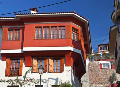 Παραδοσιακό σπίτι στην  Άνω πόλη Θεσσαλονίκης