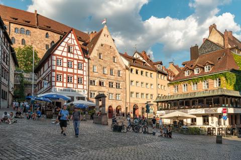 Παραδοσιακά σπίτια στην Παλιά Πόλη της Νυρεμβέργης, αξιοθέατα