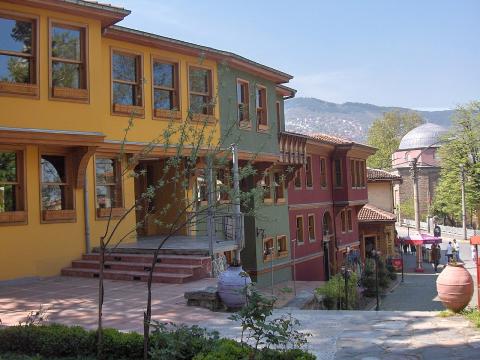 Ανακαινισμένα οθωμανικά σπίτια στην Προύσα