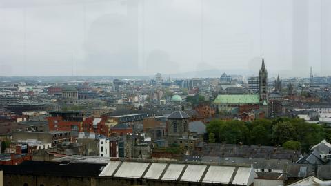 Πανοραμική φωτογραφία του αστικού ιστού του Δουβλίνου