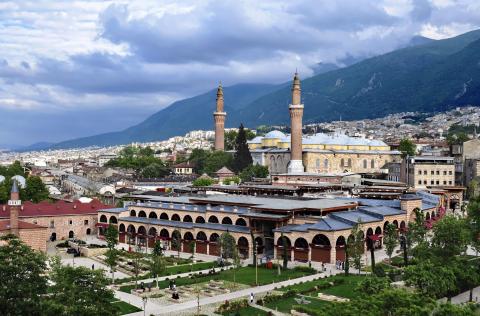 Το μεγάλο Τζαμί (Ulu Cami) στην Προύσα αξιοθέατα