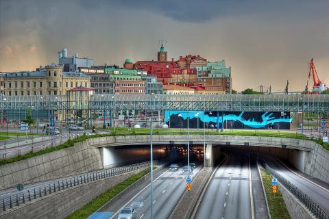 Το Τούνελ Γέτα (Götatunneln) που διασχίζει υπόγεια την πόλη του Γκέτεμποργκ