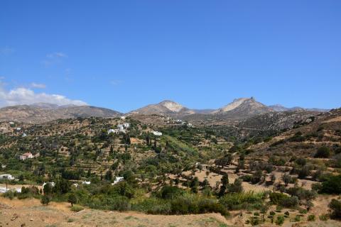 Η ύπαιθρος της Νάξου, περιοχή Κουχουνοχώρι