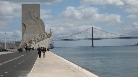 Το μνημείο των Εξερευνητών στο Μπελέμ της Λισαβόνας