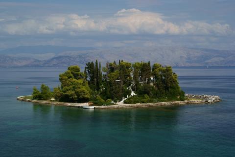 Το Ποντικονήσι στην Κέρκυρα