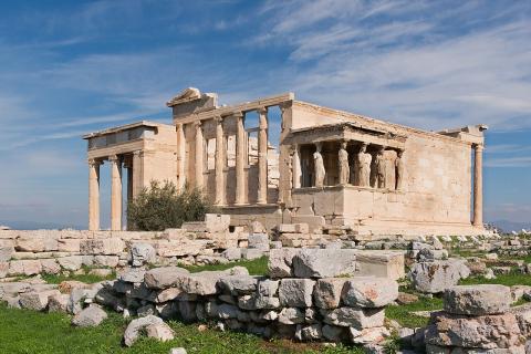 Το Ερεχθείο, ο ναός της Ακρόπολης αφιερωμένος στον Ποσειδώνα και την Αθηνά
