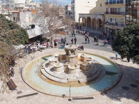 Η Κρήνη Μοροζίνη στο Ηράκλειο
